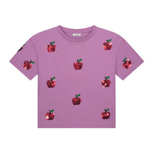 Apple T-shirt Lilavender