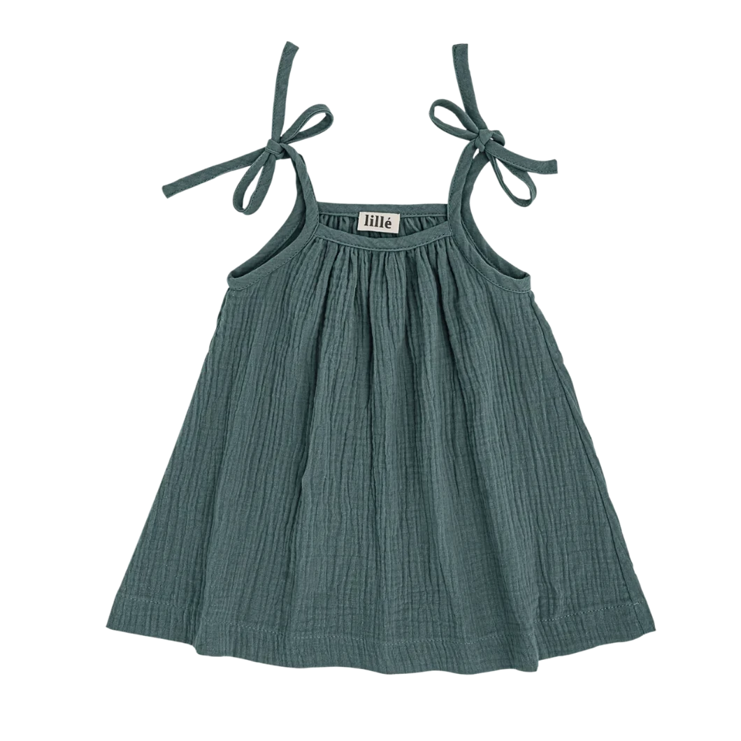 Muslin Dress Kelly - Perfect Green
