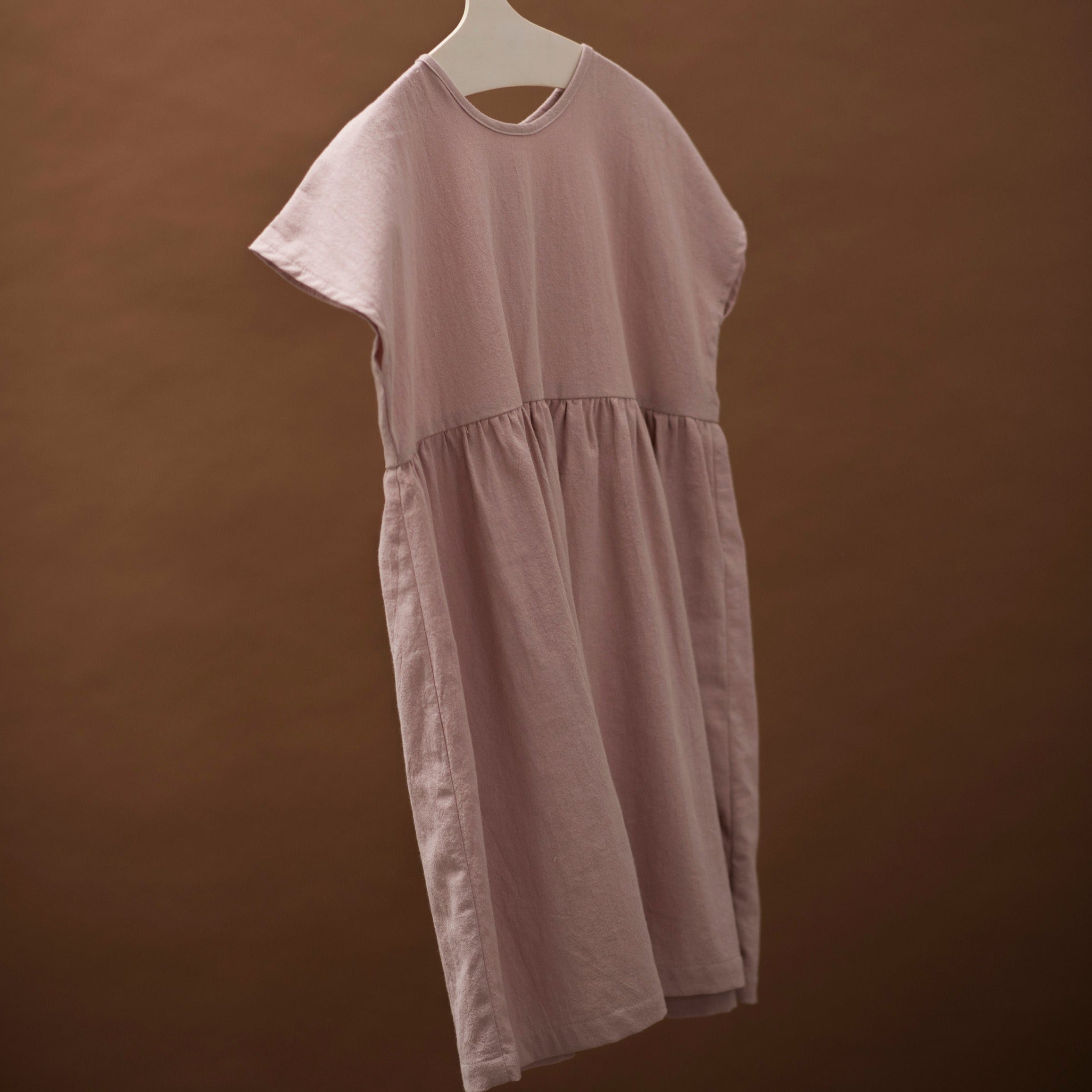 Pleated Dress Soft Pink