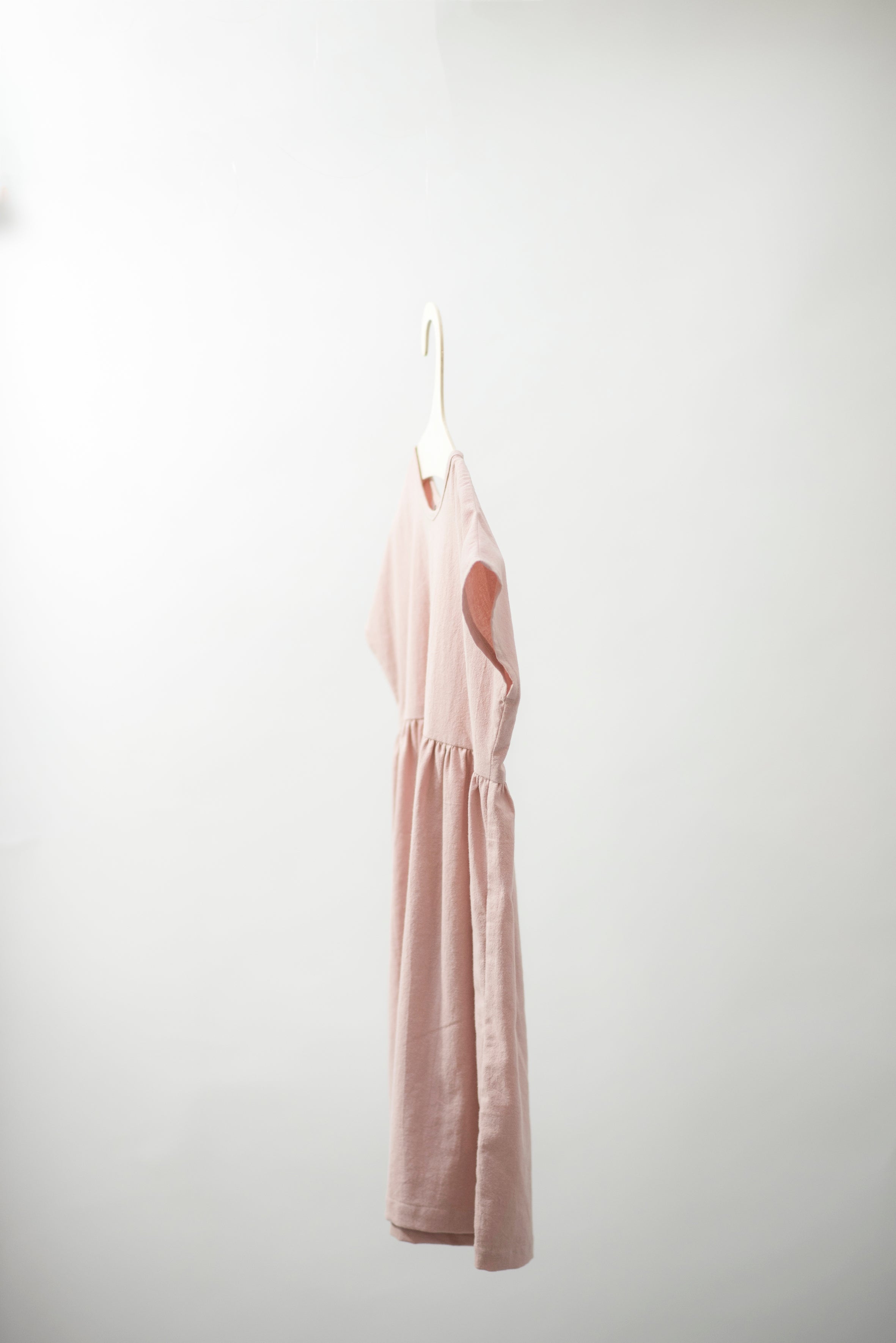 Pleated Dress Soft Pink