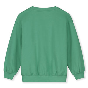 Dropped Shoulder Sweater | Bright Green