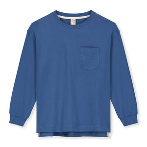 Oversized L/S Tee Blue Moon