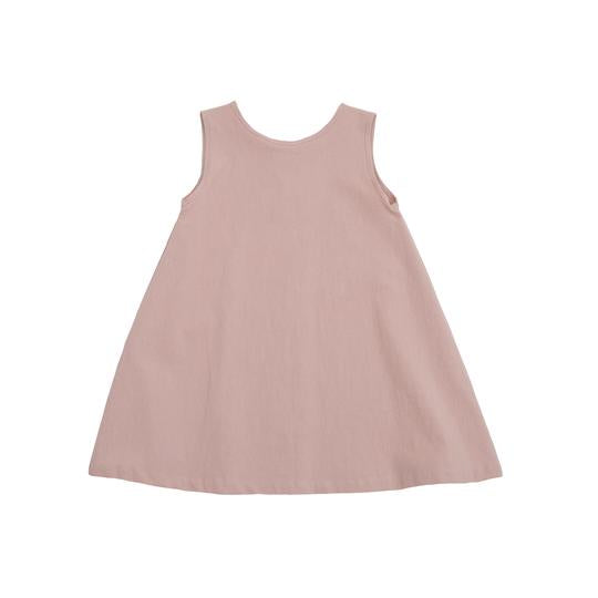 Button Dress Soft Pink