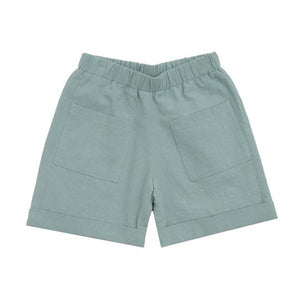 Pocket Shorts Mint Blue