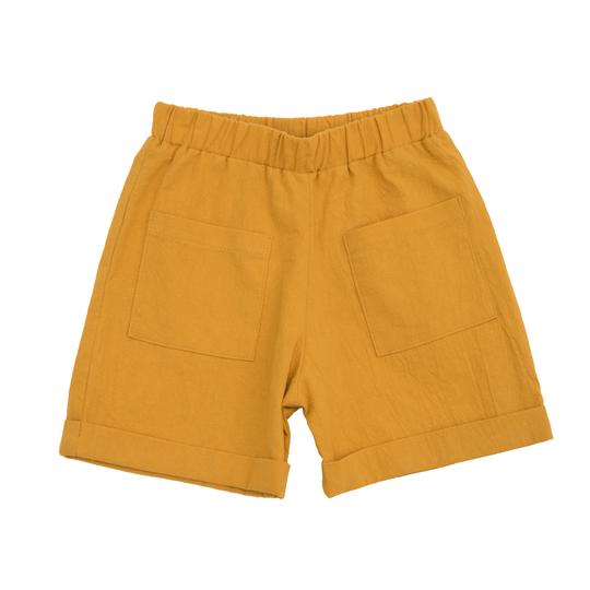Pocket Shorts Turmeric Yellow
