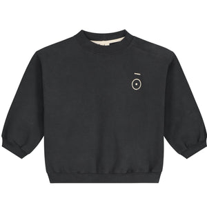 Baby Dropped Shoulder Sweater | Nearly Black